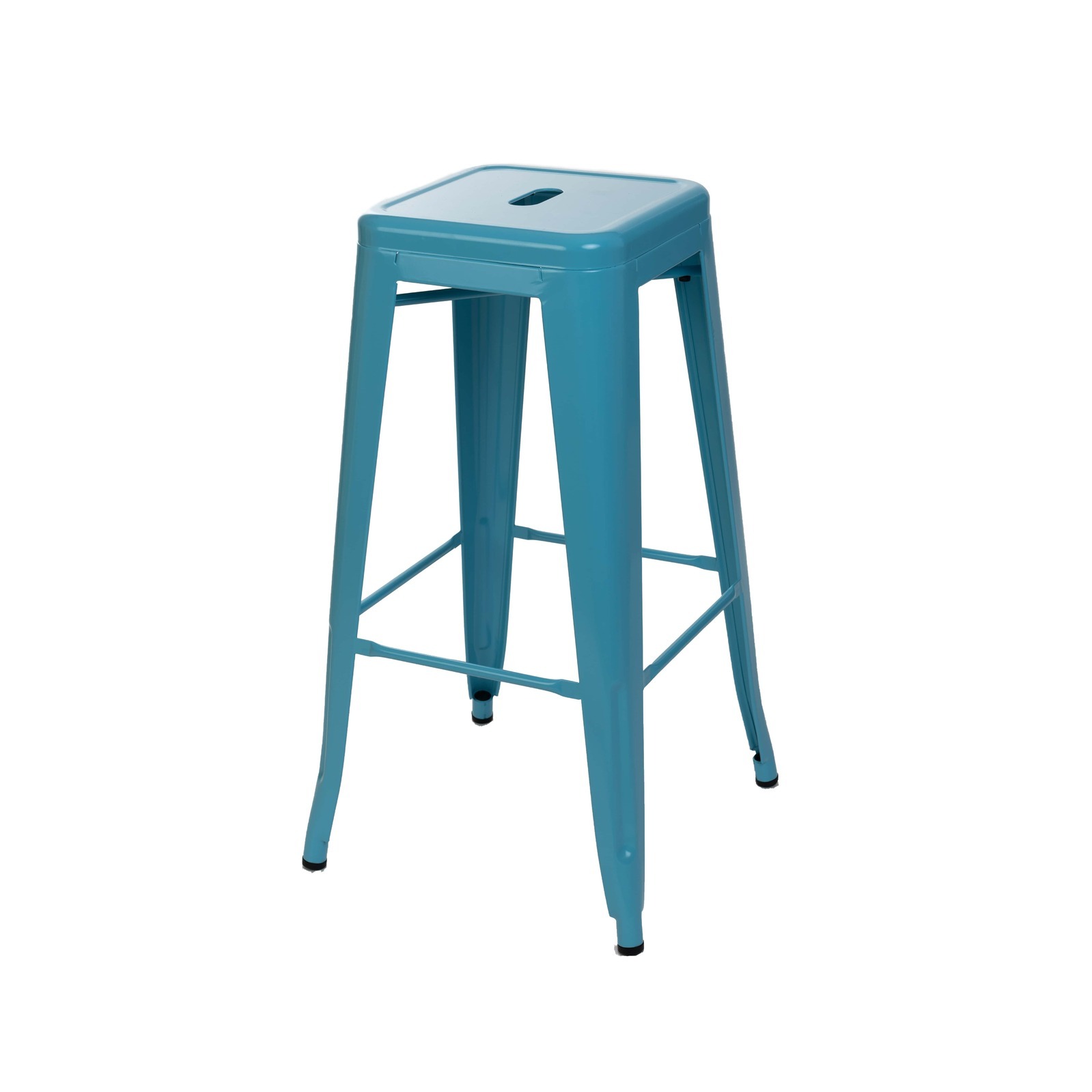 66cm Replica Tolix Metal Cafe Bar Stool Stackable Backless Stools Dining Chairs - Picture 46 of 209