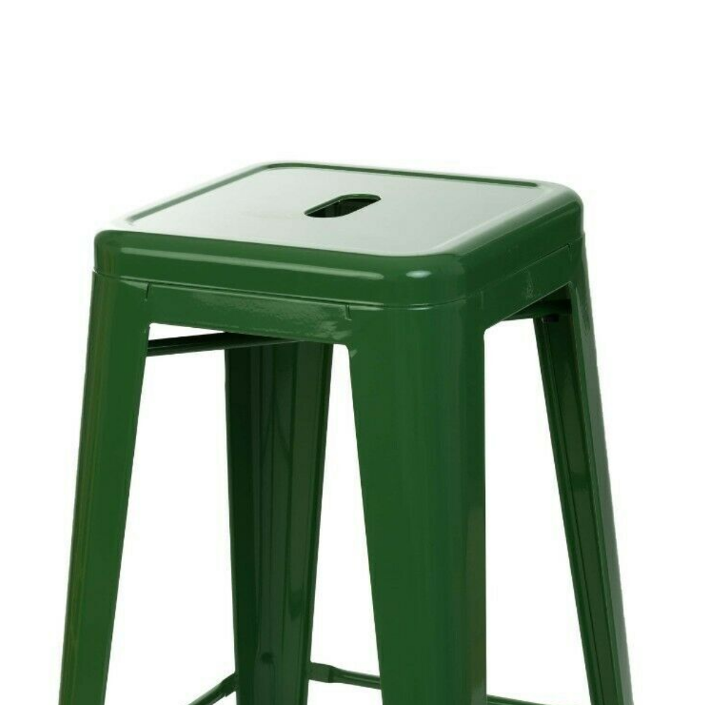 66cm Replica Tolix Metal Cafe Bar Stool Stackable Backless Stools Dining Chairs - Picture 90 of 209