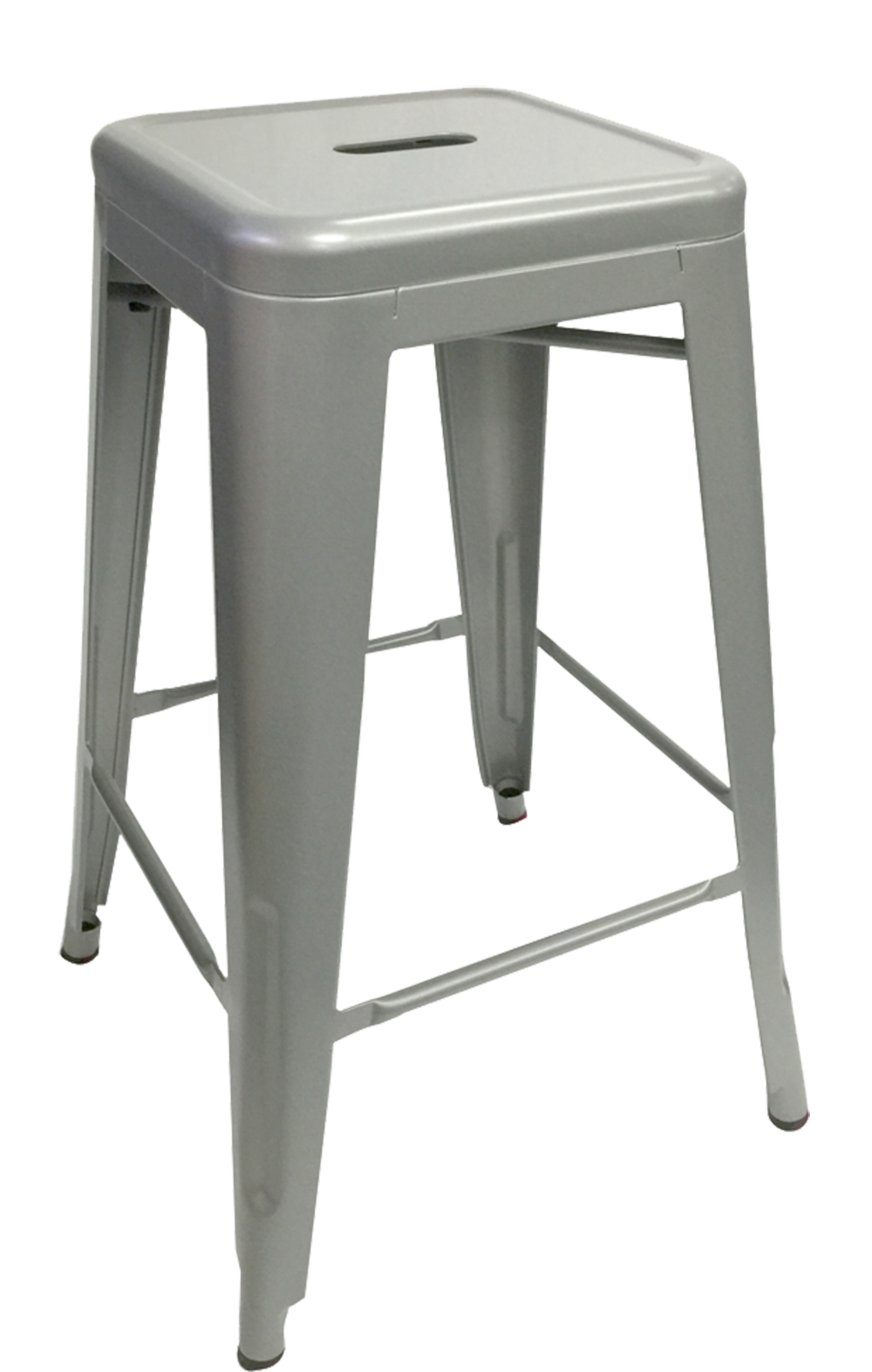 66cm Replica Tolix Metal Cafe Bar Stool Stackable Backless Stools Dining Chairs - Picture 156 of 209