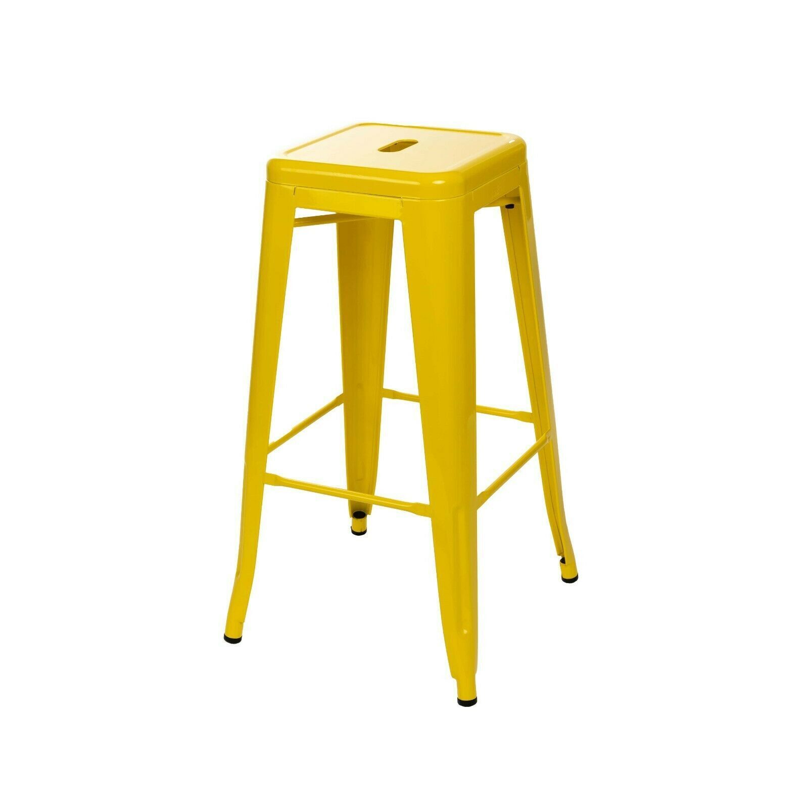 66cm Replica Tolix Metal Cafe Bar Stool Stackable Backless Stools Dining Chairs - Picture 200 of 209
