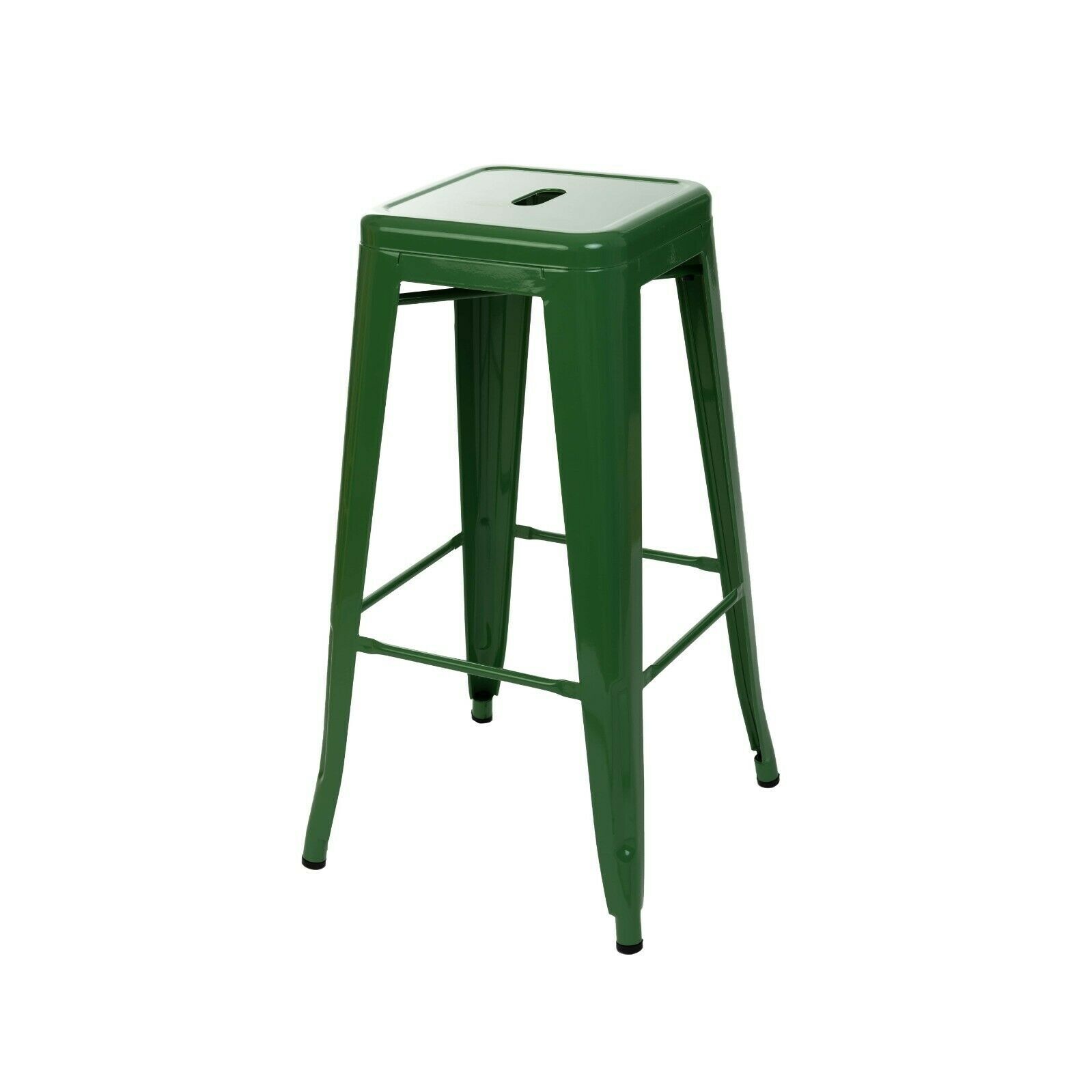 76cm Replica Tolix Metal Cafe Bar Stool Stackable Backless Stools Dining Chairs - Picture 82 of 190