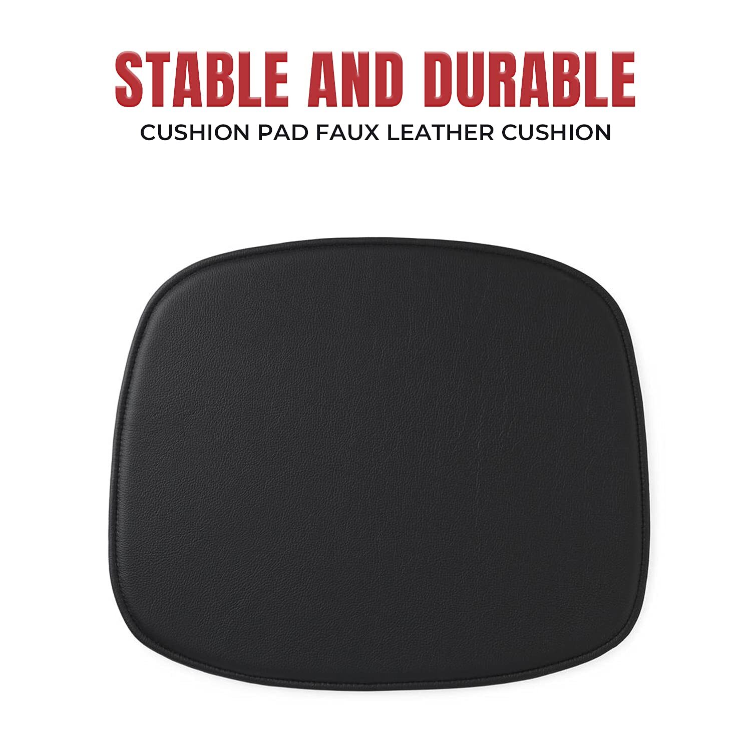 Tolix Stool Magnetic Cushion Pad Removable Faux Leather Pads Stool Cover - Picture 15 of 37