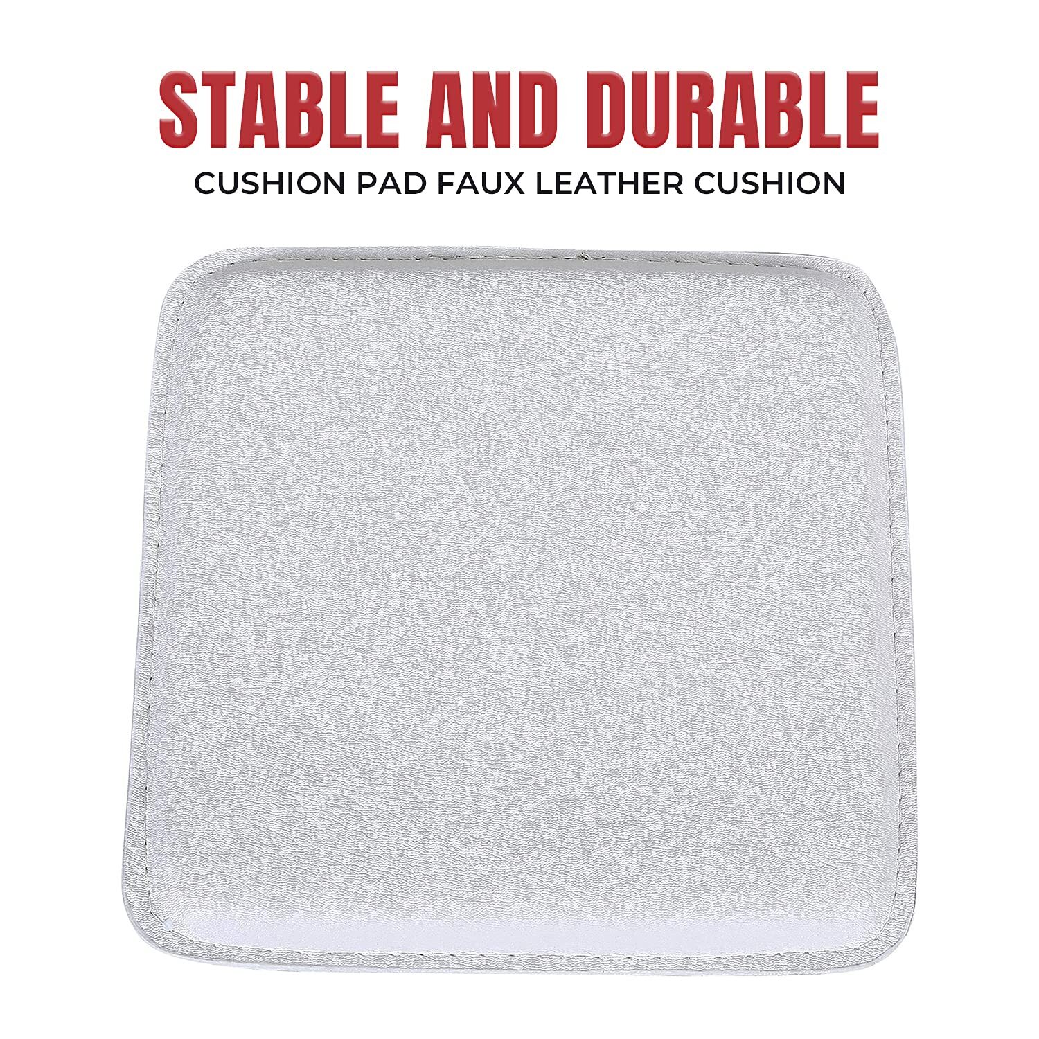 Tolix Stool Magnetic Cushion Pad Removable Faux Leather Pads Stool Cover - Picture 24 of 37
