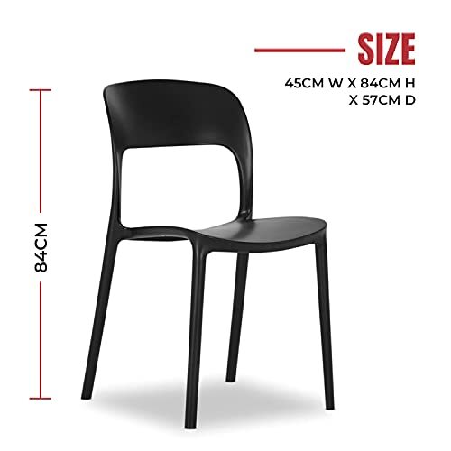 REPLICA ERESSE STUDIO GIPSY CHAIR Modern Stackable Polypropylene Seat Stool NEW - Picture 11 of 23