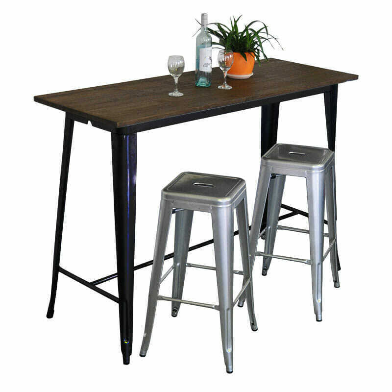 66cm Replica Tolix Metal Cafe Bar Stool Stackable Backless Stools Dining Chairs - Picture 161 of 209