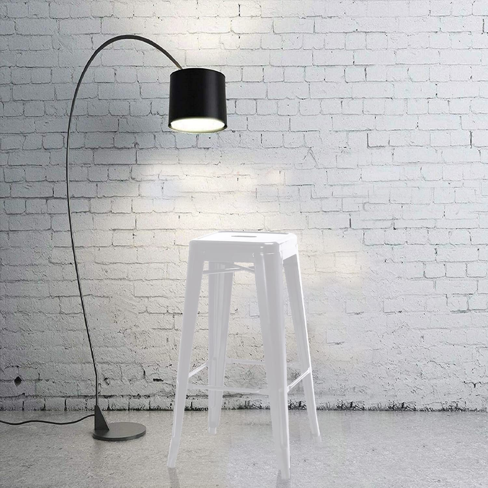 66cm Replica Tolix Metal Cafe Bar Stool Stackable Backless Stools Dining Chairs - Picture 173 of 209