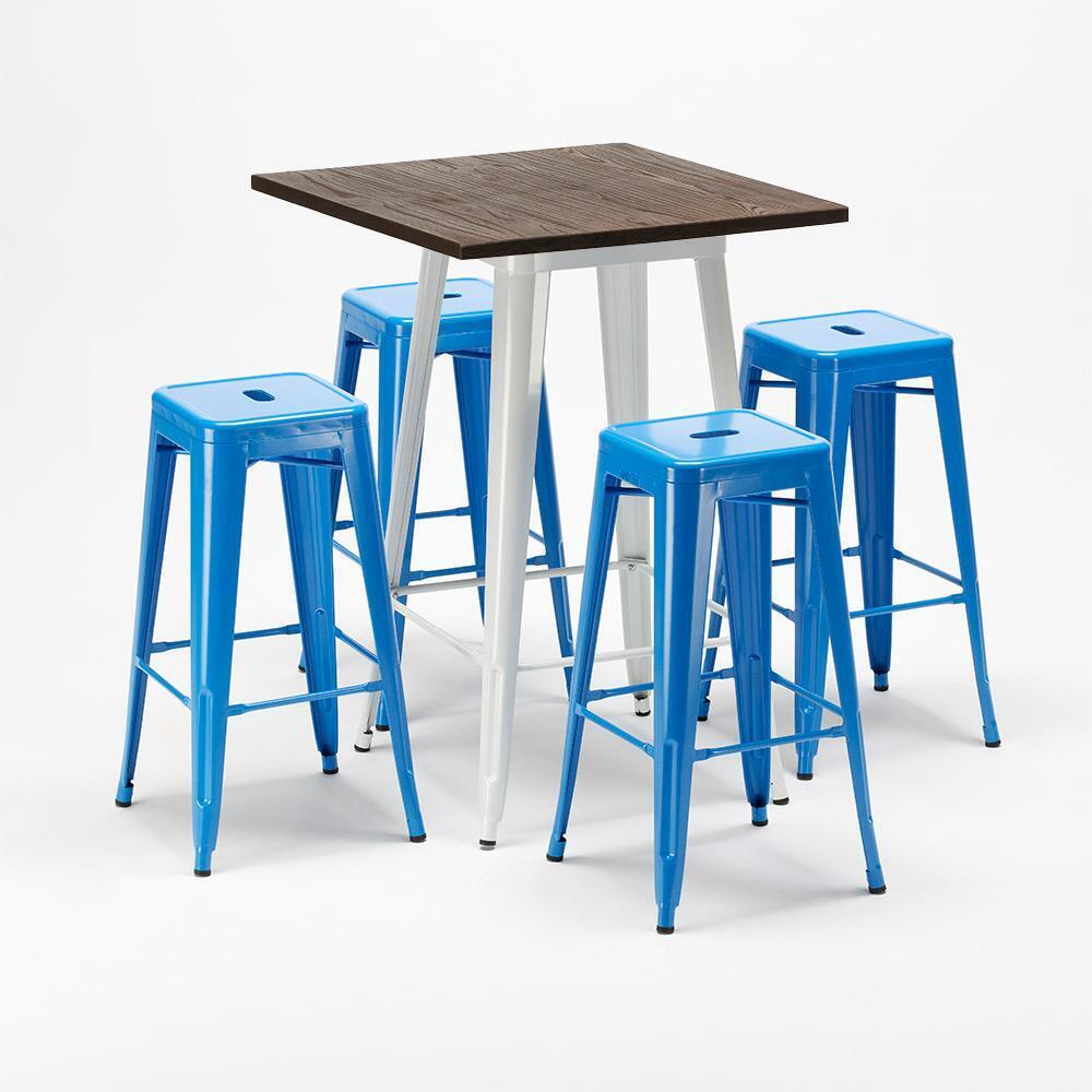 66cm Replica Tolix Metal Cafe Bar Stool Stackable Backless Stools Dining Chairs - Picture 53 of 209