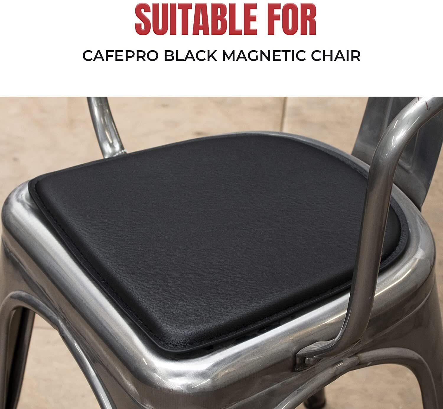 Tolix Chair Cushion Pad Removable Faux Leather Pads Dining