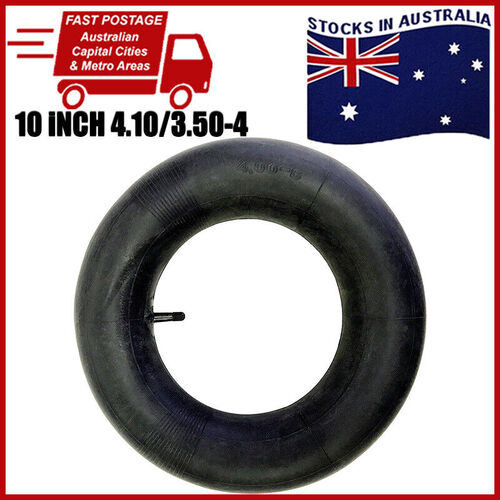 10 Inch Inner Tube Wheelbarrow Pneumatic Rubber Trolley Straight Valve Wheel AUS