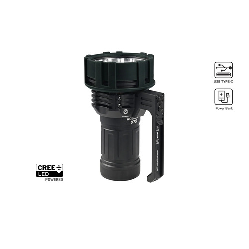 X75 Brightest Power Bank Flashlights